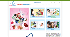 Desktop Screenshot of haithanhcosmetic.com